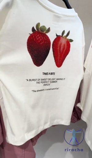 Zara Strawberry Shirt Zara Strawberry T Shirt Zara Strawberry Top Hoodie Sweatshirt riracha 2