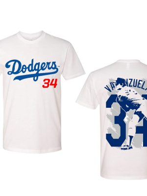 Fernando Valenzuela Shirt Fernando Valenzuela Los Angeles Dodgers Shirt Fernando Valenzuela La Dodgers Legend Baseball Player Shirt Hoodie Sweatshirt riracha 2 1