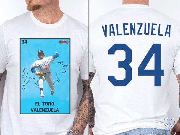 Fernando Valenzuela Shirt Fernando Valenzuela Hoodie Fernando Valenzuela Los Angeles Dodgers Shirt Hoodie Sweatshirt riracha 1