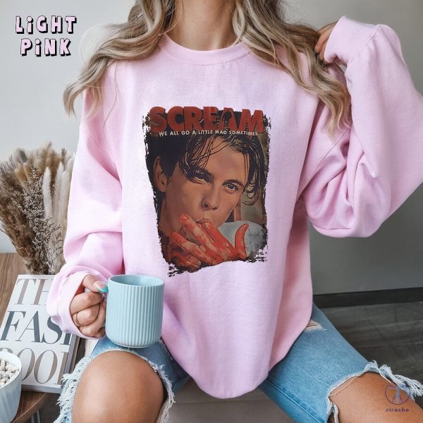 Scream Billy Loomis Shirt Billy Loomis Shirt Lets Watch Scary Movies Shirt Horror Movie T Shirt Scream Movie Sweatshirt Halloween Shirt Hoodie Sweatshirt riracha 7