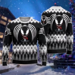 Venom Ugly Christmas Sweater Sweatshirt Unique Gift For Venom Lover riracha 2