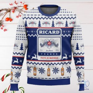 Ricard Ugly Christmas Sweater Sweatshirt Unique Gift For Ricard Lover riracha 2