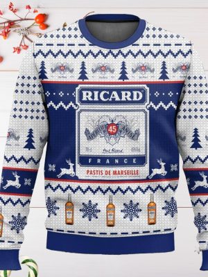 Ricard Ugly Christmas Sweater Sweatshirt Unique Gift For Ricard Lover riracha 2