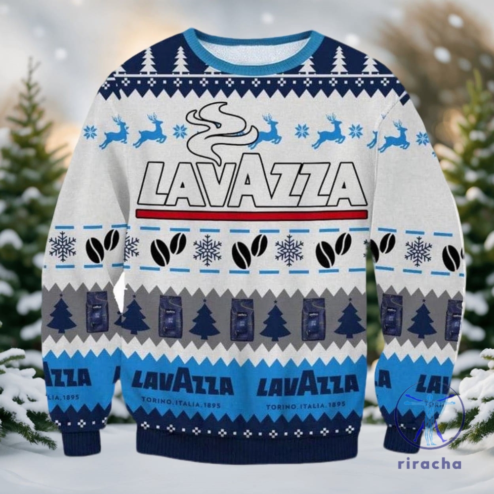 Lavazza Ugly Christmas Sweater Sweatshirt Unique Gift For Lavazza Lover