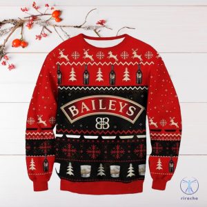 Baileys Ugly Christmas Sweater Sweatshirt Unique Gift For Baileys Lover riracha 2