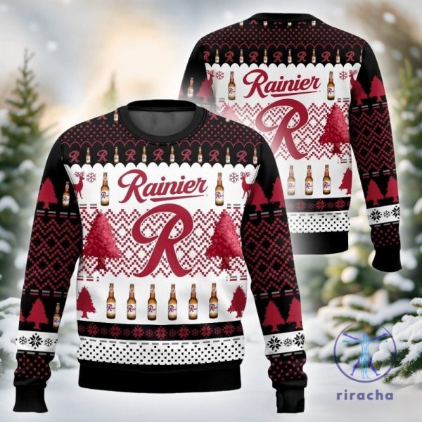 Rainier Ugly Christmas Sweater Sweatshirt Unique Gift For Rainier Lover riracha 1