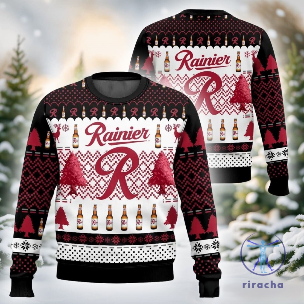 Rainier Ugly Christmas Sweater Sweatshirt Unique Gift For Rainier Lover