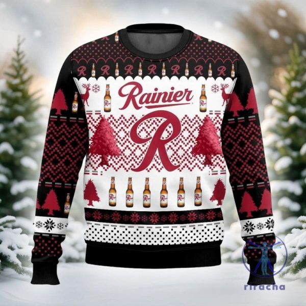 Rainier Ugly Christmas Sweater Sweatshirt Unique Gift For Rainier Lover riracha 2