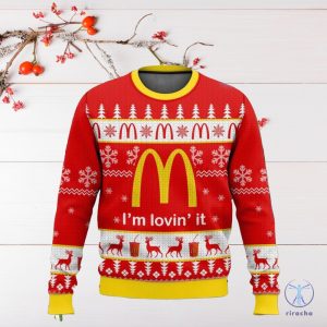 Mcdonalds Ugly Christmas Sweater Sweatshirt Unique Gift For Mcdonalds Lover riracha 2