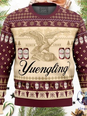 Yuengling Ugly Christmas Sweater Sweatshirt Unique Gift For Yuengling Lover riracha 2