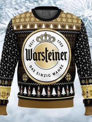 Warsteiner Ugly Christmas Sweater Sweatshirt Unique Gift For Warsteiner Lover riracha 2