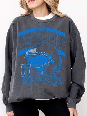 Vintage 90S Style Detroit Lions Sweatshirt Game Day Shirt Detroit Lions Shirt Sunday Detroit Lions Shirt Detroit Lions T Shirt Hoodie riracha 2