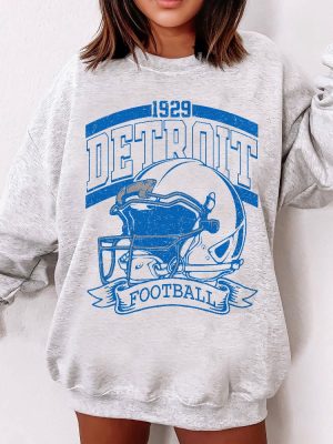 Vintage 90S Style Detroit Lions Sweatshirt Game Day Shirt Detroit Lions Shirt Sunday Detroit Lions Shirt Detroit Lions T Shirt Hoodie riracha 3