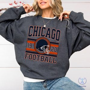 Vintage Chicago Football Sweatshirt Chicago Football Game Day Chicago Hoodie Chicago Bears T Shirt Hoodie Sweatshirt riracha 3