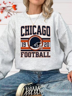 Vintage Chicago Football Sweatshirt Chicago Football Game Day Chicago Hoodie Chicago Bears T Shirt Hoodie Sweatshirt riracha 4