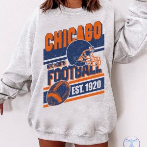 Vintage Chicago Bears Sweatshirt Chicago Bears Game Day Shirt Chicago Bears Football Shirt Sunday Chicago Chicago Bears T Shirt Hoodie Sweatshirt riracha 2