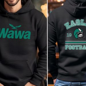 Eagles Wawa Sweatshirt Philadelphia Eagles Shirt Philly Wawa Hoodie Game Day Shirt Philadelphia Football Philadelphia Eagles T Shirt Hoodie riracha 4