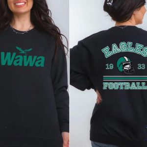 Eagles Wawa Sweatshirt Philadelphia Eagles Shirt Philly Wawa Hoodie Game Day Shirt Philadelphia Football Philadelphia Eagles T Shirt Hoodie riracha 5