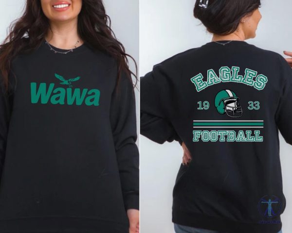 Eagles Wawa Sweatshirt Philadelphia Eagles Shirt Philly Wawa Hoodie Game Day Shirt Philadelphia Football Philadelphia Eagles T Shirt Hoodie riracha 5