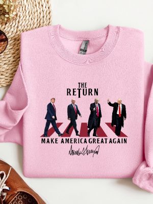 The Return Trump Shirt Hoodie Sweatshirt Trump 2024 The Return Shirt Trump Make America Great Again Shirt Donald Trump The Return Shirts riracha 2