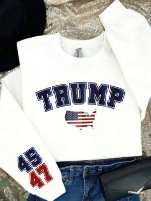 Trump 47 Crewneck Sweatshirt Trump Train Sweatshirt Trump 2024 3D Printed Shirt Hoodie Sweatshirt Donald Trump 47Th President Shirts Unique riracha 3