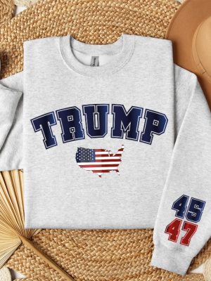 Trump 47 Crewneck Sweatshirt Trump Train Sweatshirt Trump 2024 3D Printed Shirt Hoodie Sweatshirt Donald Trump 47Th President Shirts Unique riracha 4