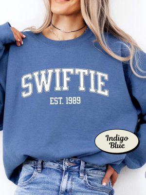 Swiftie Est 1989 Sweatshirt Vintage Taylor Swift Sweatshirt Swiftie Sweatshirt Hoodie T Shirt riracha 3