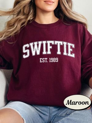 Swiftie Est 1989 Sweatshirt Vintage Taylor Swift Sweatshirt Swiftie Sweatshirt Hoodie T Shirt riracha 5