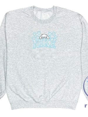 Nike Cinnamoroll Embroidered Sweatshirt Hoodie T Shirt Gift For Family Gift For Man Gift For Woman Unique riracha 3