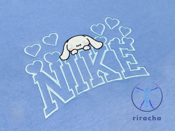 Nike Cinnamoroll Embroidered Sweatshirt Hoodie T Shirt Gift For Family Gift For Man Gift For Woman Unique riracha 5