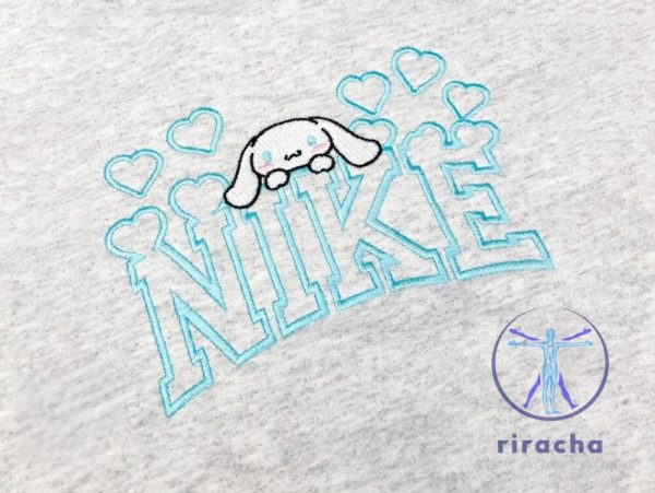 Nike Cinnamoroll Embroidered Sweatshirt Hoodie T Shirt Gift For Family Gift For Man Gift For Woman Unique riracha 6