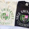 Shiz University Alumni Embroidered Shirt Crewneck Sweatshirt Cute Wicked Musical Inspired Apparel Shiz University Alumni Wicked Embroidered Shirt riracha 1