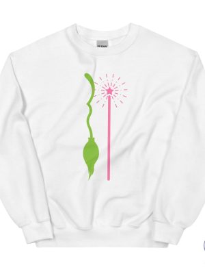 Wicked Elphaba Glinda Best Friends Shirt Magic Wand Broomstick Wicked Musical Shirt Gift For Wicked Broadway Musical Fan Wicked Movie Merch riracha 2