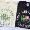 Shiz University Alumni Embroidered Shirt Crewneck Sweatshirt Cute Wicked Musical Inspired Apparel Shiz University Alumni Wicked Embroidered Shirt riracha 1 2