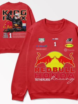 Formula 1 F1 Redbull Honda Racing Shirt F1 Redbull Max Verstappen Shirt Hoodie Sweatshirt Redbull Formula 1 Merch riracha 5