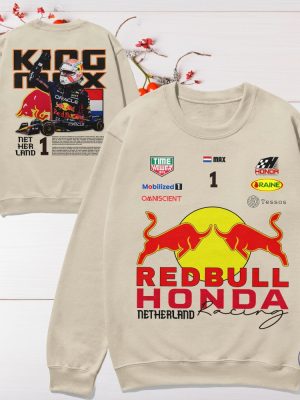 Formula 1 F1 Redbull Honda Racing Shirt F1 Redbull Max Verstappen Shirt Hoodie Sweatshirt Redbull Formula 1 Merch riracha 9