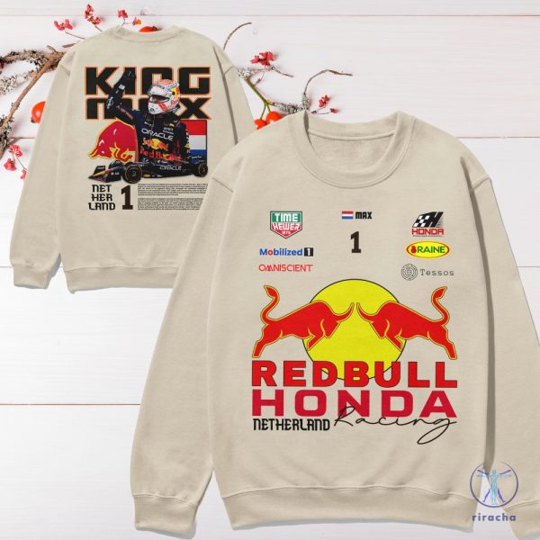 Formula 1 F1 Redbull Honda Racing Shirt F1 Redbull Max Verstappen Shirt Hoodie Sweatshirt Redbull Formula 1 Merch riracha 9