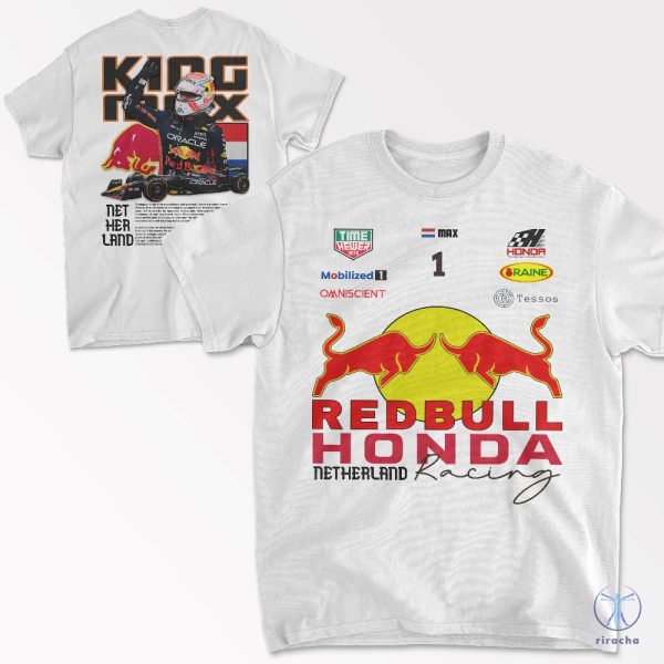 F1 Formula 1 Redbull Honda Netherland Racing Shirt Hoodie Sweatshirt Red Bull Formula One Shirt F1 Redbull Racing Shirt riracha 2