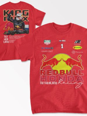 F1 Formula 1 Redbull Honda Netherland Racing Shirt Hoodie Sweatshirt Red Bull Formula One Shirt F1 Redbull Racing Shirt riracha 3