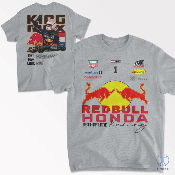 F1 Formula 1 Redbull Honda Netherland Racing Shirt Hoodie Sweatshirt Red Bull Formula One Shirt F1 Redbull Racing Shirt riracha 4