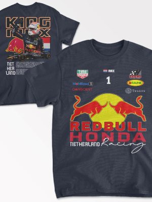 F1 Formula 1 Redbull Honda Netherland Racing Shirt Hoodie Sweatshirt Red Bull Formula One Shirt F1 Redbull Racing Shirt riracha 5