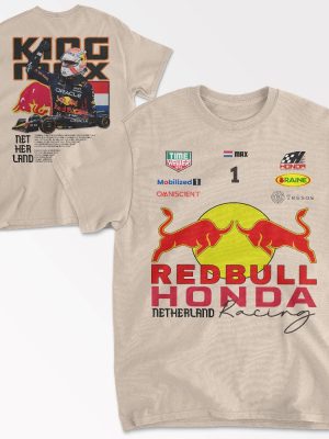 F1 Formula 1 Redbull Honda Netherland Racing Shirt Hoodie Sweatshirt Red Bull Formula One Shirt F1 Redbull Racing Shirt riracha 6