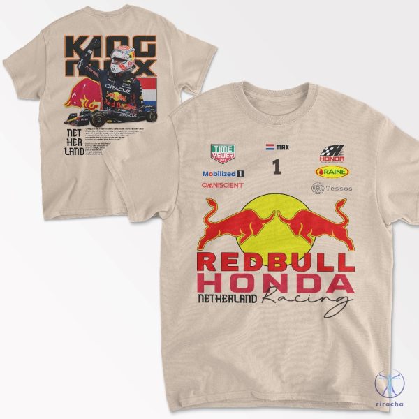 F1 Formula 1 Redbull Honda Netherland Racing Shirt Hoodie Sweatshirt Red Bull Formula One Shirt F1 Redbull Racing Shirt riracha 6