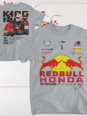 F1 Formula 1 Redbull Honda Netherland Racing Shirt Hoodie Sweatshirt Red Bull Formula One Shirt F1 Redbull Racing Shirt riracha 9