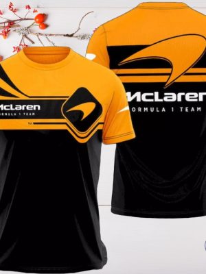 Mclaren Formula 1 Team Shirt Hoodie Sweatshirt Unique Formula 1 F1 Mclaren Team Shirt 3D All Over Printed Shirt Unique riracha 2