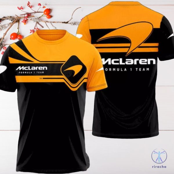 Mclaren Formula 1 Team Shirt Hoodie Sweatshirt Unique Formula 1 F1 Mclaren Team Shirt 3D All Over Printed Shirt Unique riracha 2