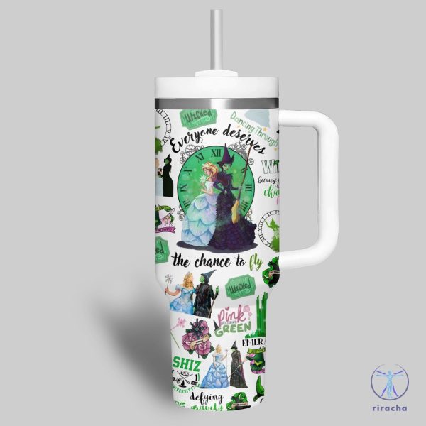 Wicked Movie Musical Defying Gravity Tumbler Wicked Shiz University Tumbler Wicked Broadway Quotes Accessories Wicked 40 Oz Tumbler New riracha 2