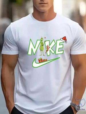 The Grinch Nike Sweatshirt T Shirt Hoodie Xmas Christmas Gift For Her Gift For Him New riracha 2