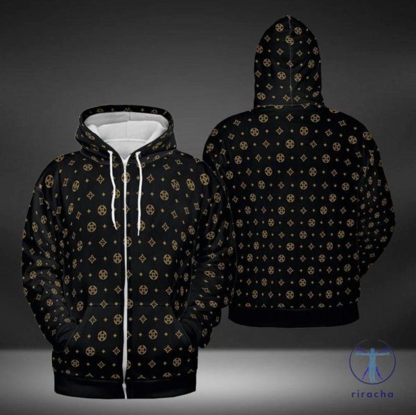 Luxury Premium Louis Vuitton Unisex Zip Hoodie Replica T Shirt Hoodie Sweatshirt Unique riracha 1