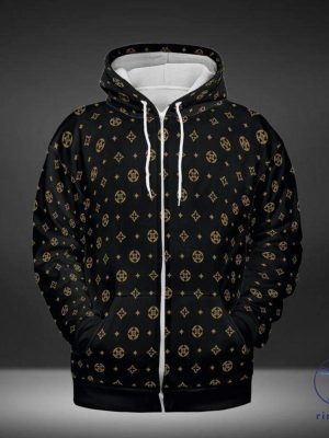 Luxury Premium Louis Vuitton Unisex Zip Hoodie Replica T Shirt Hoodie Sweatshirt Unique riracha 2